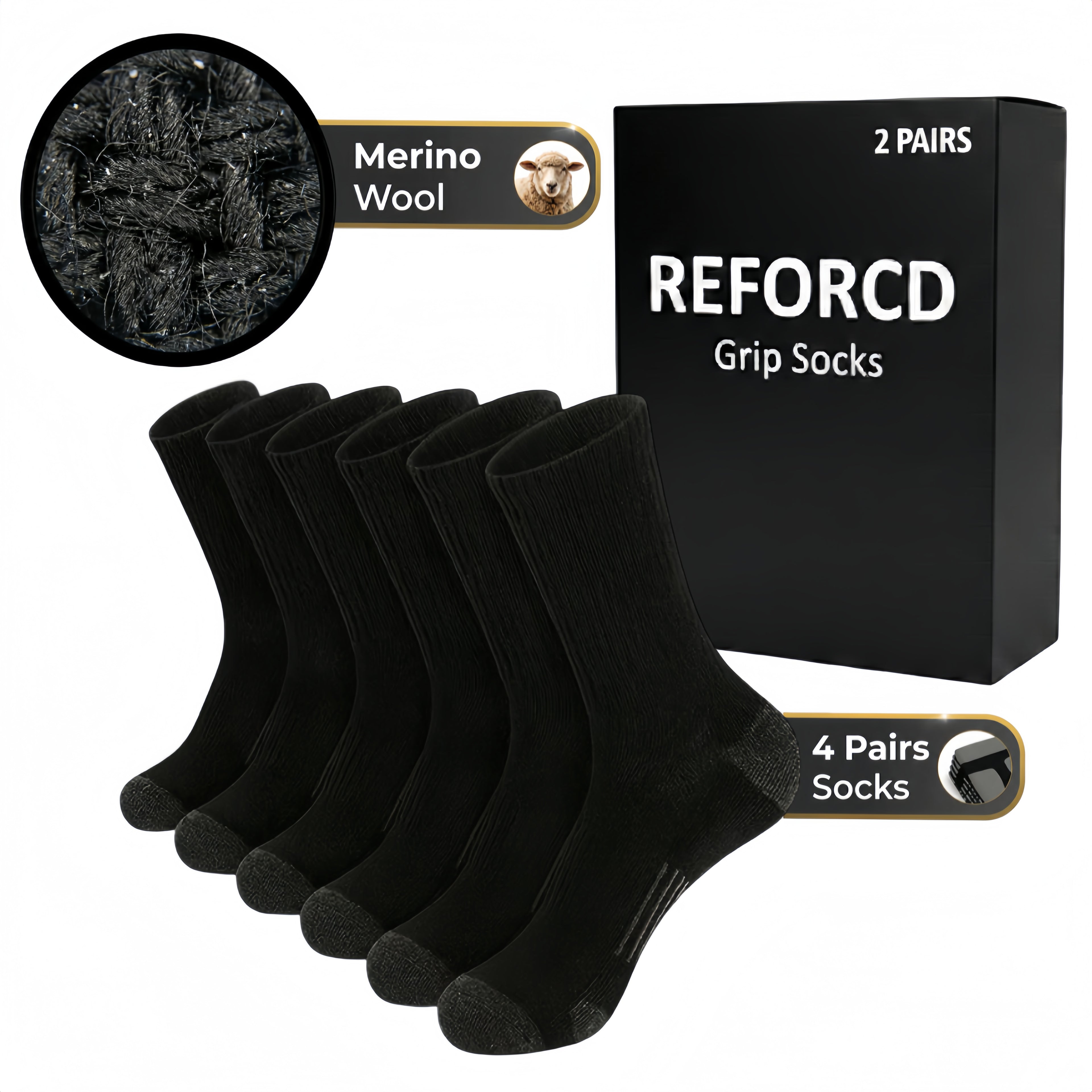 Reforcd® Grip Socks